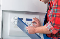 Hand And Pen system boiler installation